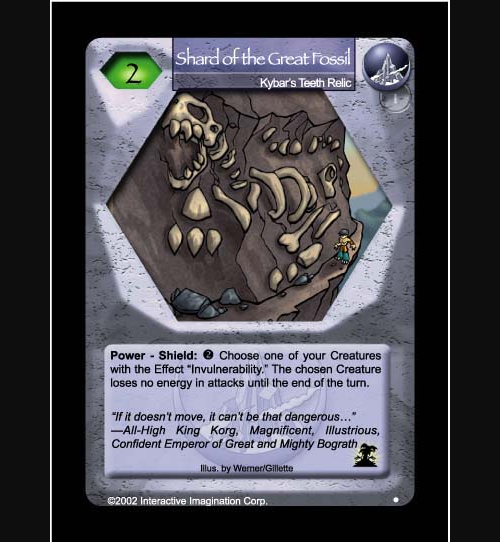 Shard of the Great Fossil